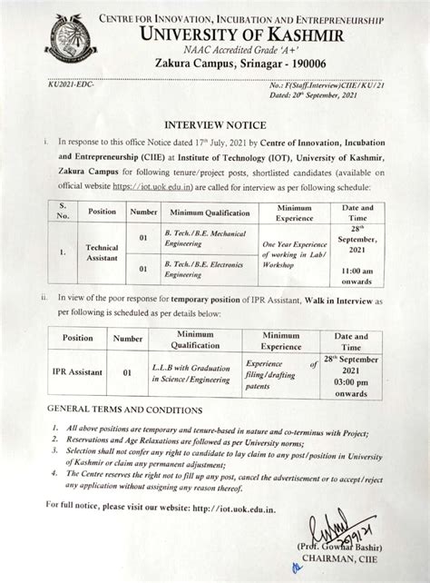 Institute of Technology, University of Kashmir