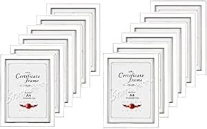 Stuthi Arts A4 Size Wood Wall MDF Photo Frame (12 Photos, Documents ...