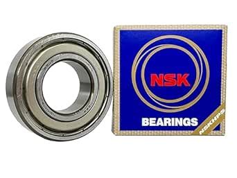 NSK 2PACK 6205ZZ 6205-2Z 25X52X15mm Double Metal Seal Bearings Made in ...