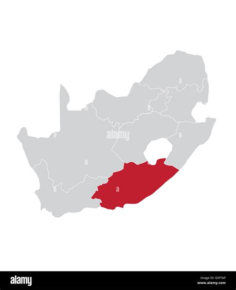 Map of eastern cape south africa