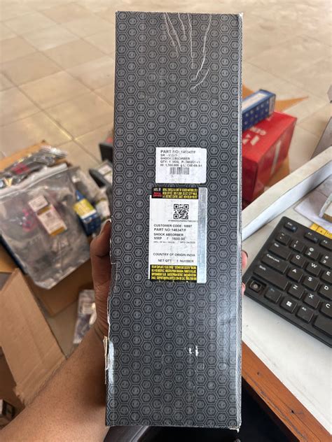 Royal Enfield 146347/F Rear Shock Absorber – Classic, Bullet, Electra ...