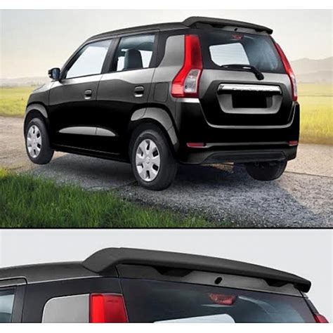 Galio Maruti Suzuki Wagon-R 2019 ABS Spoiler Painted - Black
