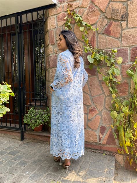 Light Blue Scallop Dress for Women - Tasuvure X MW – Tasuvure X MW