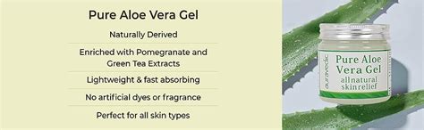 Auravedic Pure Aloe Vera Gel With Green Tea – Pack of 2 (200gm Each ...