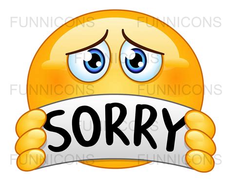 Emoji With Sorry Sign Ai Eps Png Pdf and Jpg Files Included - Etsy ...