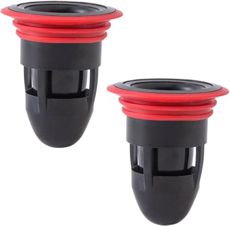 SEABABOO 2 x Bathroom Shower Floor Drain Odour Trap Floor Drain Core ...