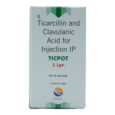 Ticpot 3.1 gm Injection | Uses, Side Effects, Price | Apollo Pharmacy