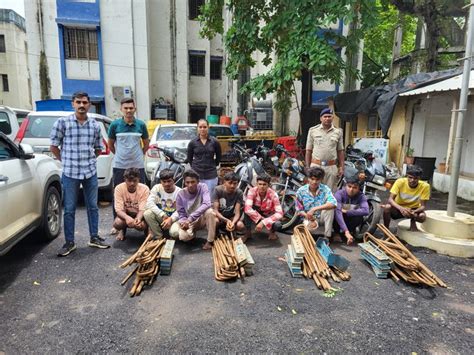 Gang stealing rods from bullet train project nabbed with valuables from ...