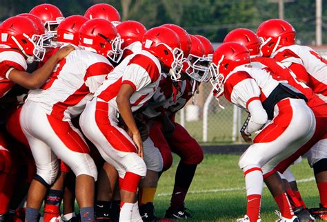 Mark Kodiak Ukena: North Chicago High School's Red vs White Inter-Squad ...