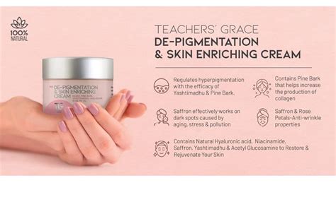 Teachers Grace , DE- PIGMENTATION & SKIN ENRICHING CREAM : Amazon.in ...