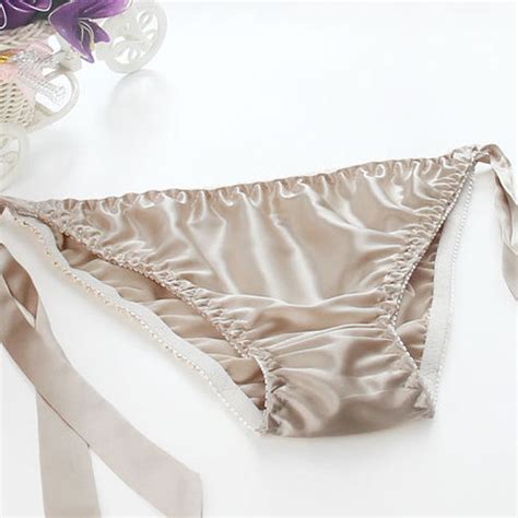 Womens 100% Silk Low-Rise Bikinis Underwear Knickers | Ubuy India