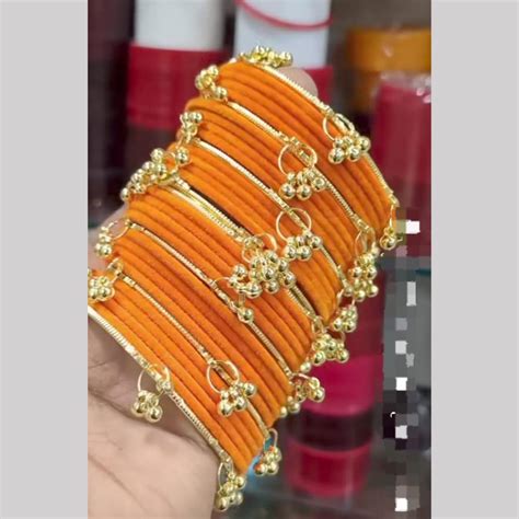Pooja Bangles Designer Velvet And Pearl Kashmiri Bangles Set – JewelEMarket