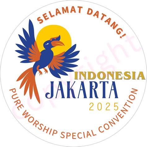 JW Jakarta Indonesia Special Convention 2025 2for1 Digital Design - Etsy