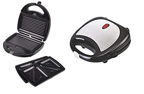 Buy Skyline Slice VTL-888 2 in 1 Non Stick Coating Sandwich Maker with ...
