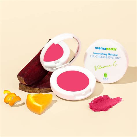 "Radiant Beauty: Beet Red Lip, Cheek & Eye Tint with Vitamin C ...