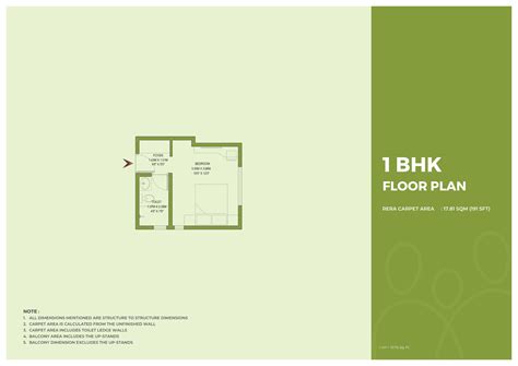 Floor Plan | Godrej Ananda | 1 BHK Studio Jodi Units | 2 and 3 BHK