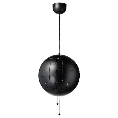 IKEA PS 2014 pendant lamp, black, 35 cm (14") - IKEA