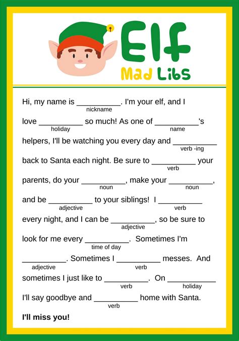 12 best printable christmas carol mad libs pdf for free at – Artofit