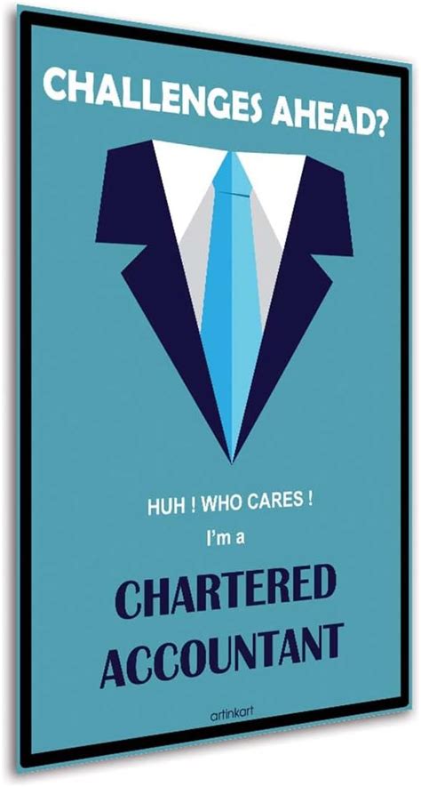 ArtinKart- Ca Chartered Accountant Poster For Room, Office, Home ...