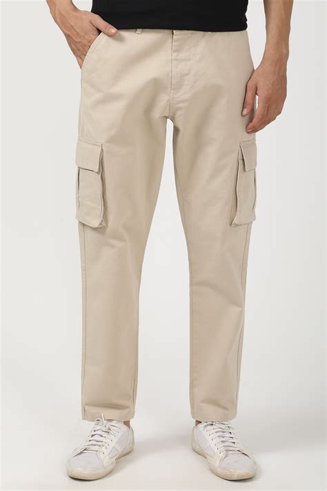 Creed - Comfort Cargo Trouser - Beige – POE.NET