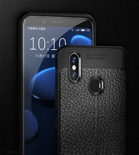 Vaku ® Xiaomi Redmi Note 5 Pro Kowloon Double-Stitch Edition Silicone ...