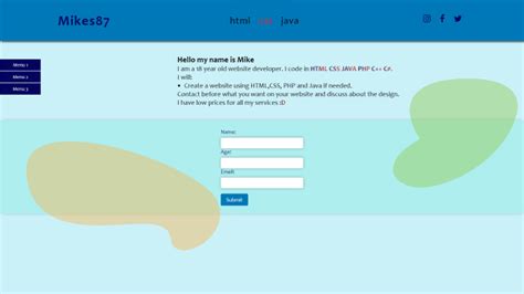 Image result for HTML/CSS PHP Design