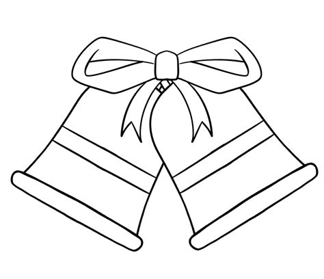 Christmas Bows Coloring Pages