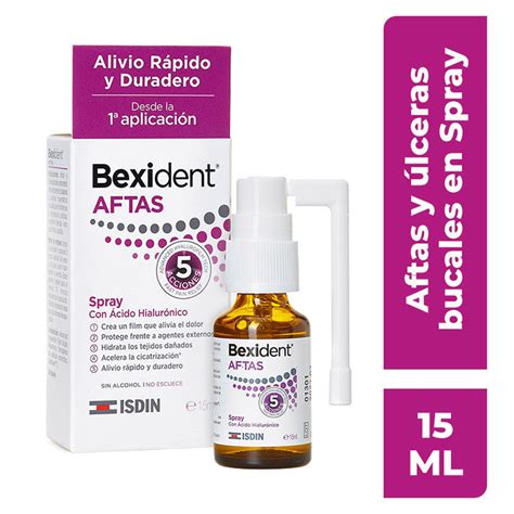 Bexident Aftas: Tratamiento de Aftas y Llagas | Farmacia Sanborns