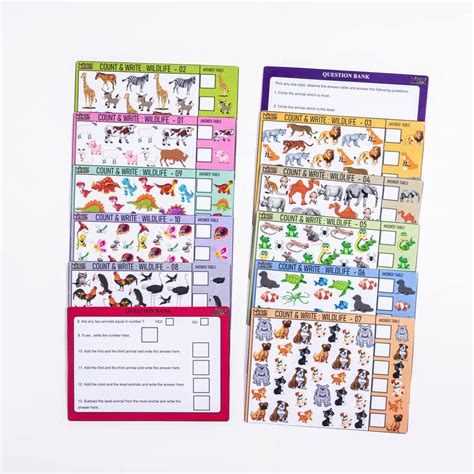 Monkey Minds//Math Activity - I Spy Counting - Wildlife//Early ...