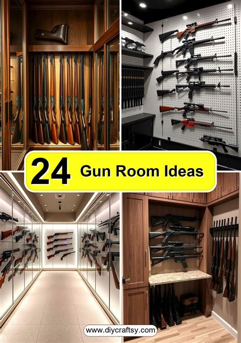24 Gun Room Ideas for Secure and Stylish Firearm Storage
