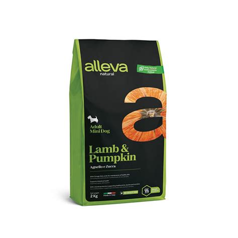 Hrana za pse Jagnjetina Bundeva 2kg Mini Adult Natural Alleva ALP00211 ...