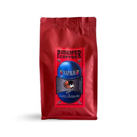 Puscifer Napalm Whole Bean Coffee (Bag) - Queen B Vinyl Cafe