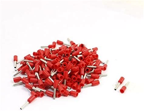 Generic E1008 Pre Insulate Ferrule Wire Terminals for 18AWG Cable with ...