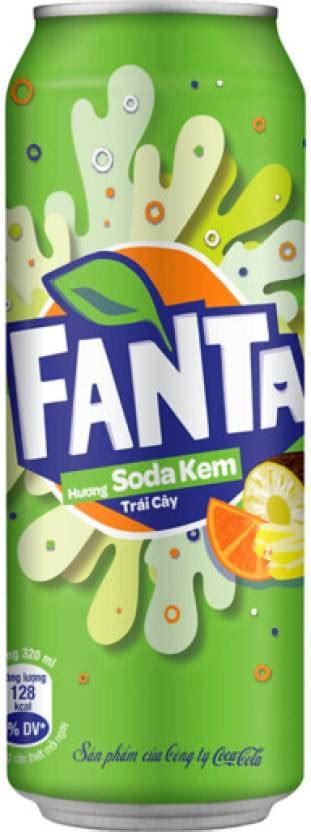 fanta Cream Soda Fruity Flavor Soft Drink (IMPORTED FROM VIETNAM) (320 ...