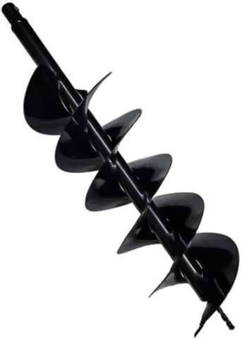 RBD Earth Auger 72cc with 8 inch & 12 inch Auger bit Hole Digger Auger ...