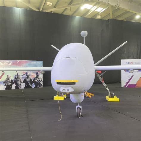 Indian Navy Chief Unveils Maiden Indigenously-Manufactured Drone