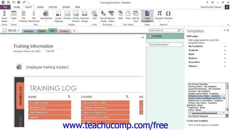 Image result for OneNote Lesson Plan Template