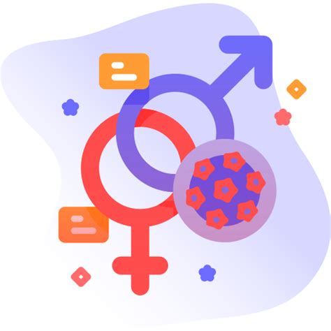 성병 - 무료 의료 및 의료개 아이콘