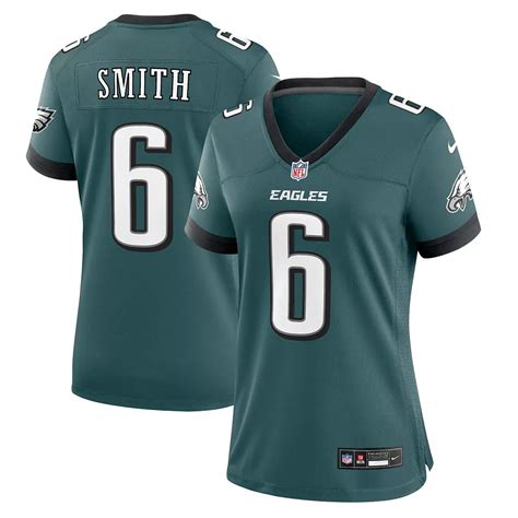 Women's Nike DeVonta Smith Midnight Green Philadelphia Eagles Team Game ...