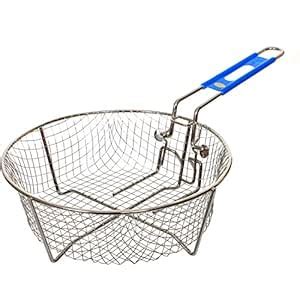 Buy Lodge 8FB2 Deep Fry Basket, 9-inch,Silver (Alloy Steel) Online at ...