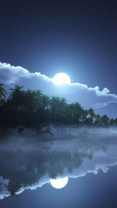 Wallpaper Pictures by Wallpaper River 4k Hd Wallpaper Sea Palms Moon Wallpaper Pictures