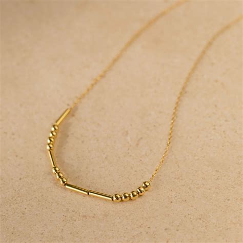 Morse Code Jewellery