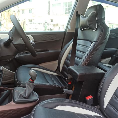 Grand i10/Grand i10 NIOS proper Wooden Armrest Black – Kristal Cars