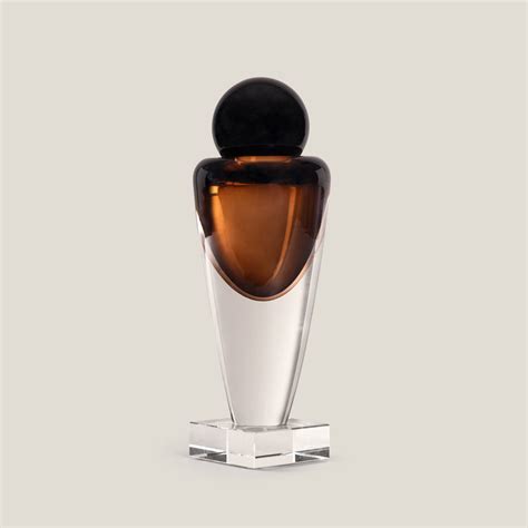 Buy Imperial Amber Handcrafted Brown Glass Decorative Jar Online ...