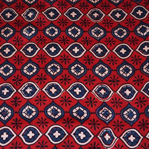 Buy Red Abstract Print Modal Satin Fabric at TradeUNO – TradeUNO Fabrics
