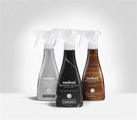 Method Wood Polish Almond 14oz (2 Pack) - Natural Wood Cleaner for ...