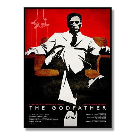 The GodFather Posters Designed & Sold By Gabriel Vega