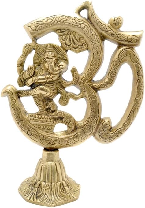 Buy Two Moustaches Brass Village Bullock Cart Showpiece, Standard, Pack ...