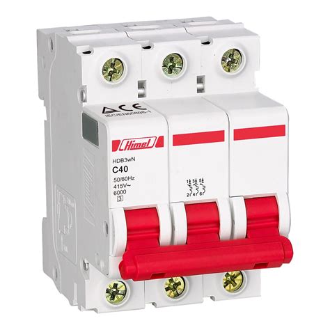 Himel HDB3wN3C 3 Pole Miniature Circuit Breaker - Powerhouse