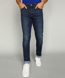 Calvin Klein Jeans Slim Men Dark Blue Jeans - Buy Calvin Klein Jeans ...